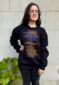 Horizontal Lines Ollie Oversized Sweatshirt