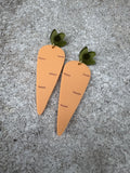 Carrot Dangle Earrings (color options)