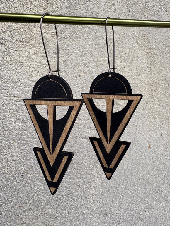 Black Coven Earrings