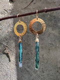 Stone Drop Earrings