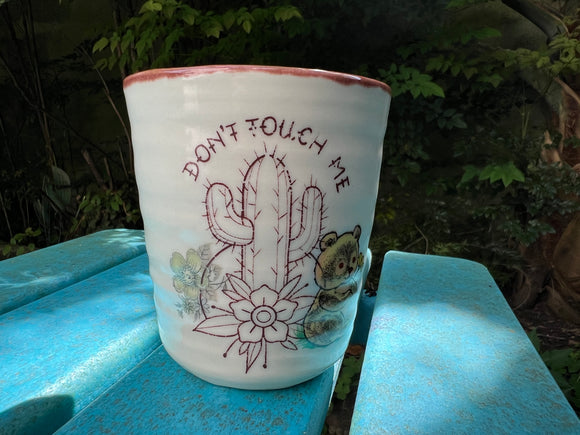 Don’t Touch Me Stack Cup