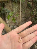 Tiny Gold Horseshoe Necklace