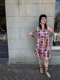 Pink Spiral Dress