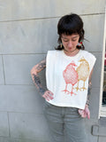 Chickens Heavyweight Muscle Tee (options)