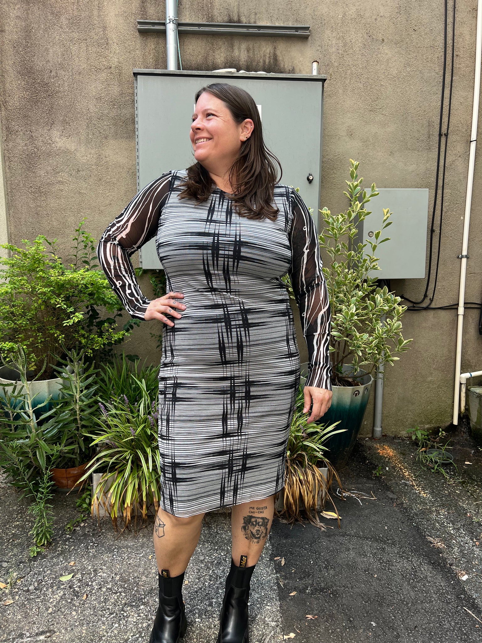 TV Static Dress Extra Large TV Static Dress Extra Large