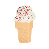 Ice Cream w/sprinkles Hair Claw (size options)