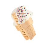 Ice Cream w/sprinkles Hair Claw (size options)
