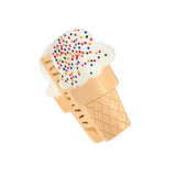 Ice Cream w/sprinkles Hair Claw (size options)