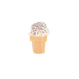 Ice Cream w/sprinkles Hair Claw (size options)