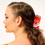 Cola Can Hair Claw (size options)