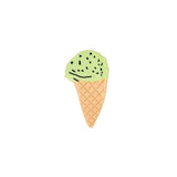 Mint Chocolate Chip Ice Cream Hair Claw (size options)