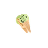 Mint Chocolate Chip Ice Cream Hair Claw (size options)