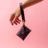 Leather Wristlet Wallet Set (multiple options)
