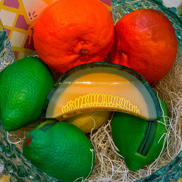 Cantaloupe Hair Claw