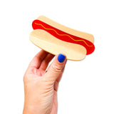 Hot Dog Hair Claws (size options)