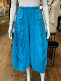 The Linen Gaucho Pants (color options)