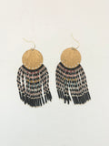Multicolor Tropical Fringe Earrings (color options)