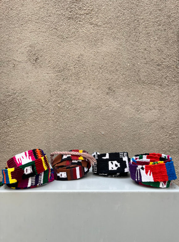 Woven + Dyed Fabric Belts (multiple options)