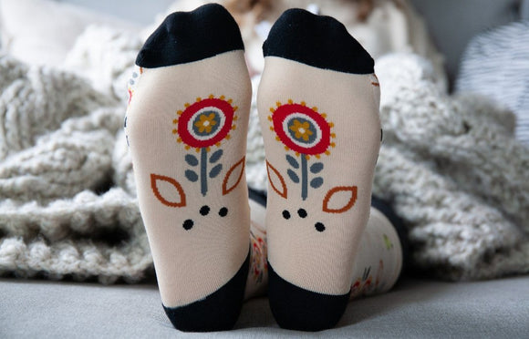 Hygge Floral Socks