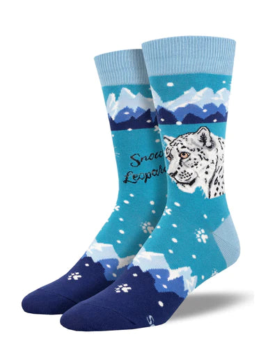 Snow Leopard Socks (mens)