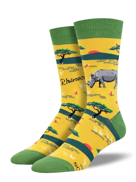 Rhinoceros Socks (mens)