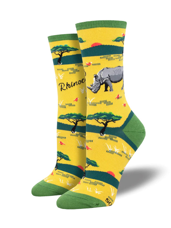 Rhinoceros Socks (womens)