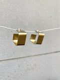 The Wide Square Hoops (size options)
