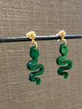 Acrylic Snake Dangles (color options)