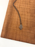 Hamsa Necklace (metal options)
