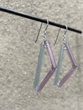 Arrow Glass Hoops (color options)