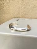 Nora Tahe Sterling Silver Cuff