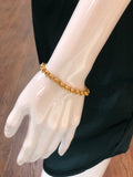 Gold Chunk Chain Bracelet