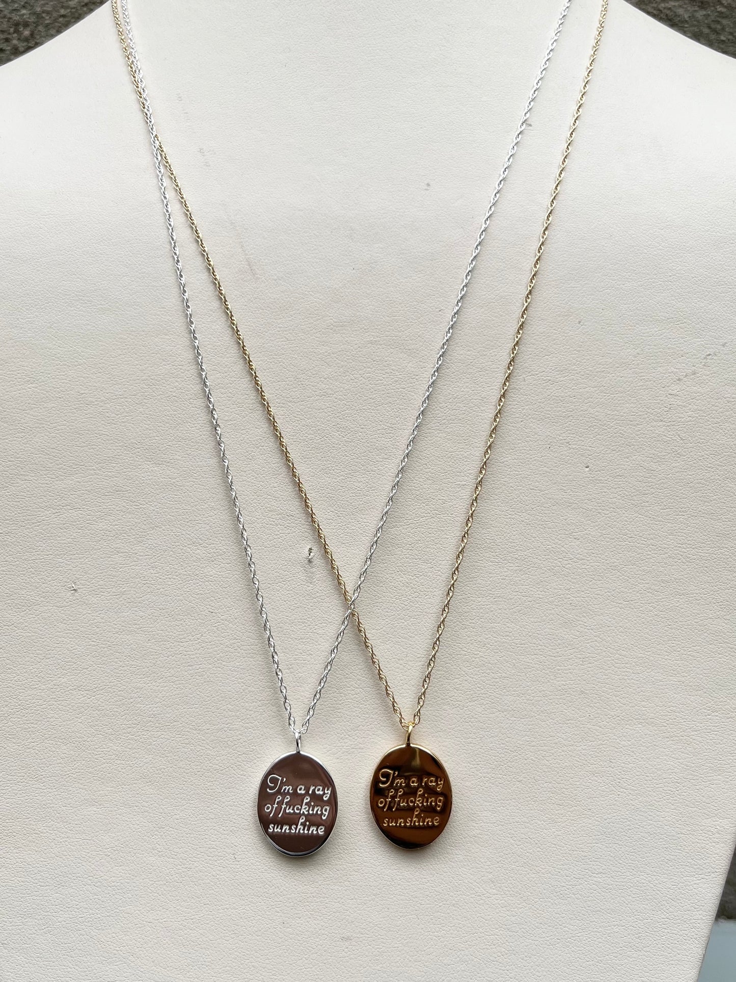 Ray of Sunshine Necklace (metal options)