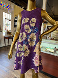 The Violet Golden Cahaba Lilies Art Dress