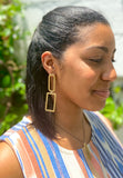 Elongated Shape Earrings