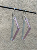 Arrow Glass Hoops (color options)