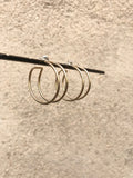The Circle Cage Hoops (size options)