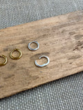 Classic Hinged Huggie Hoops (metal options)