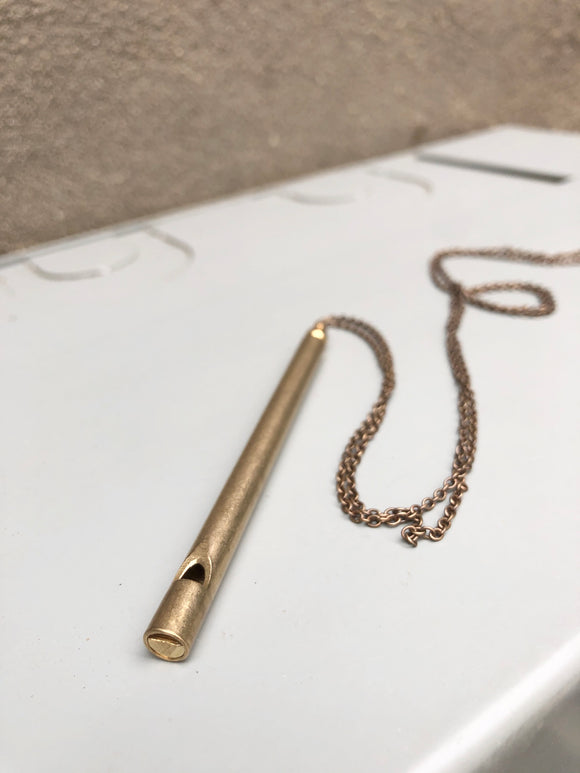 Long Whistle Necklace (length options)