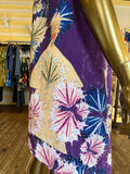 The Violet Golden Cahaba Lilies Art Dress