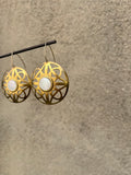 Moresque Filigree Pearl Earrings