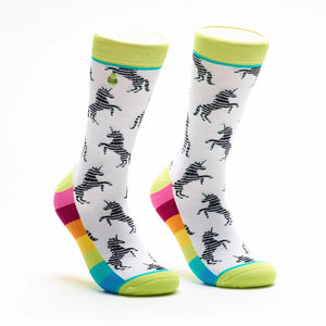 Unicorns & Rainbow Socks
