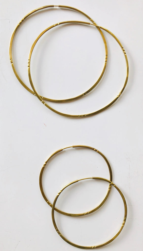 Bamboo Solar Hoops