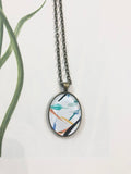 Small Paint Pendant Necklace (multiple options)