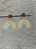 Acrylic Rainbow Posts (color options)