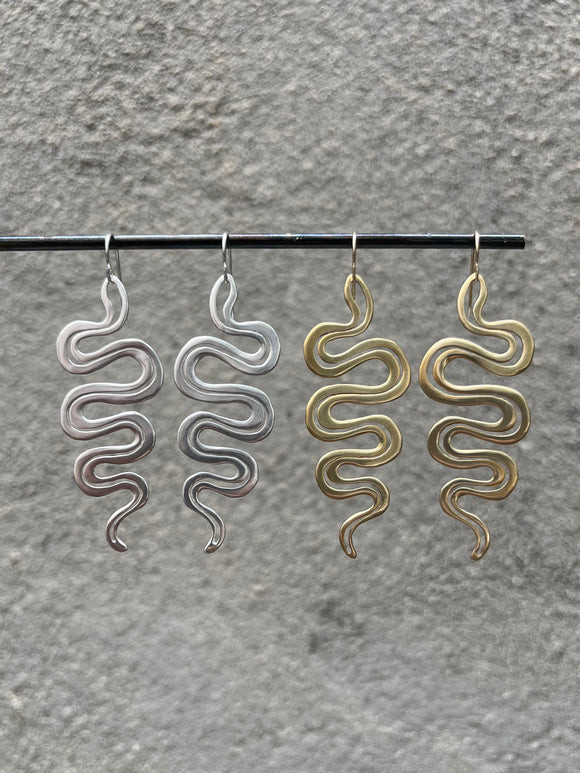Boa Earrings (metal options)