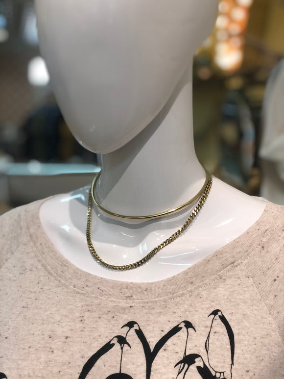Fera Cuff Chain Necklace