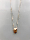 Tiny Scarab Necklace