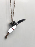 Leg Knife Necklace