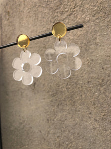 Acrylic Daisy Dangles (multiple options)